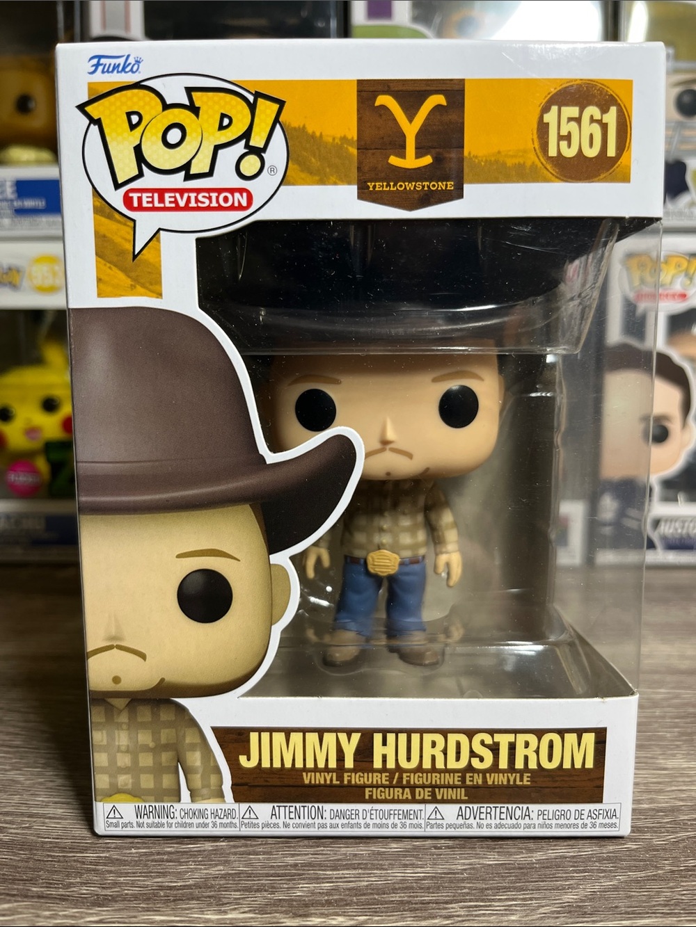Funko Pop! Television Jimmy Hurdstrom Brown, Blue